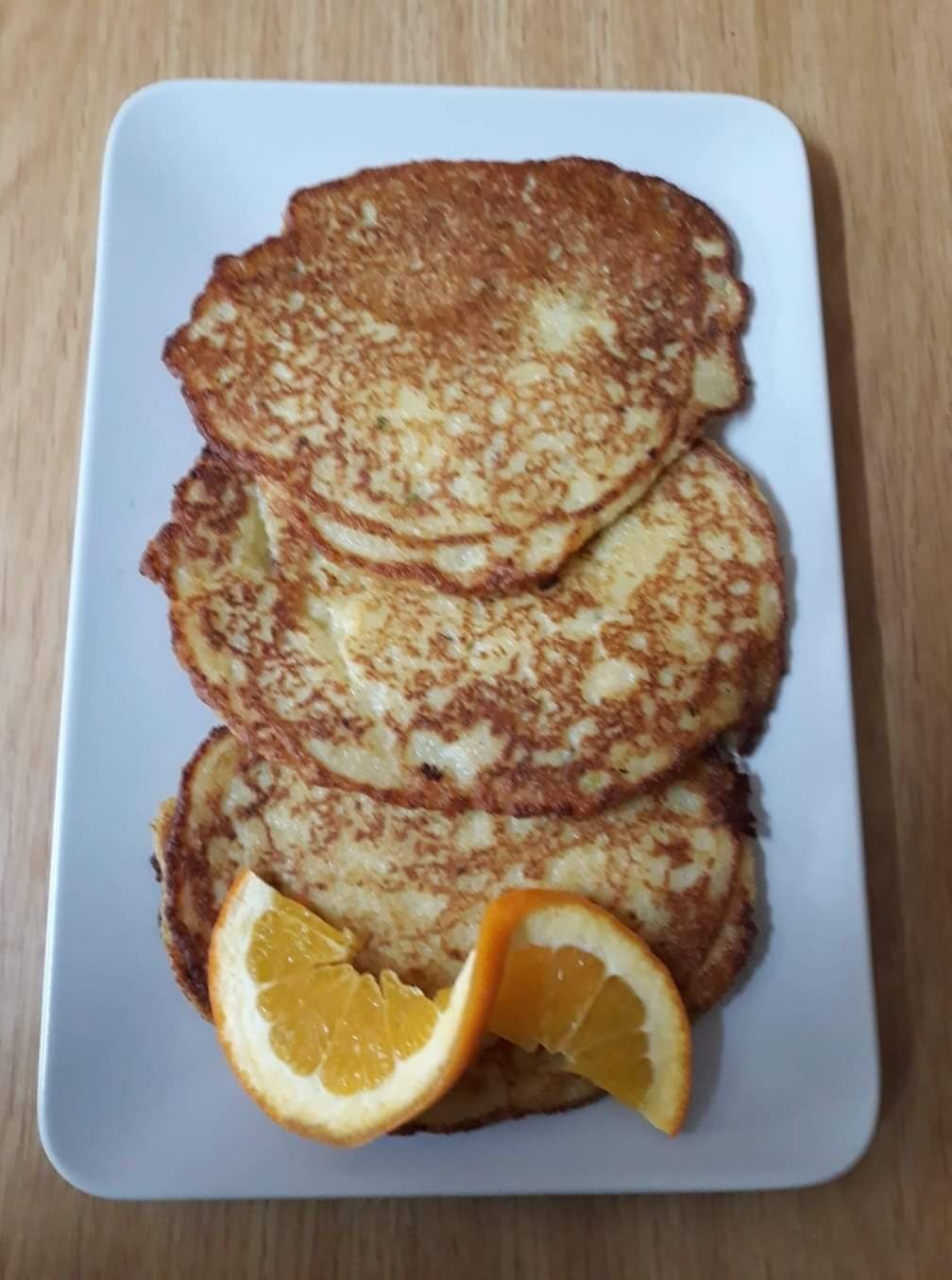 Placki ziemniaczane z menu restauracji